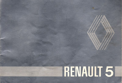 Manuel utilisation et entretien Renault 5