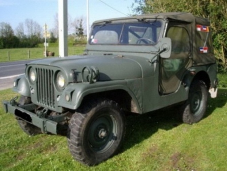 Jeep willys  militaire 1960  4x4  4 places