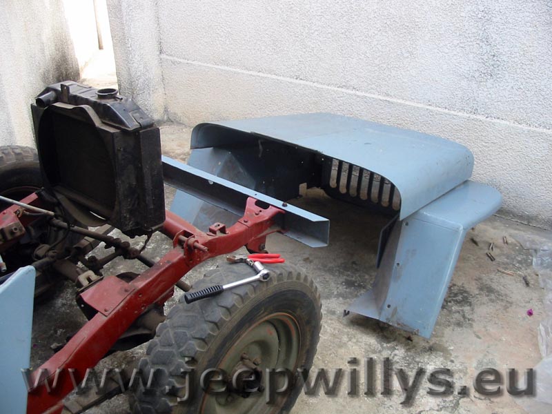 Caisse de Jeep Willys