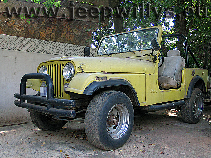 Jeep CJ7 4.2 L boîte auto 3 rapports 1977 - 2