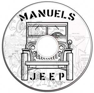 Revues techniques, manuels, Jeep Hotchkiss M201 sur CD, DVD